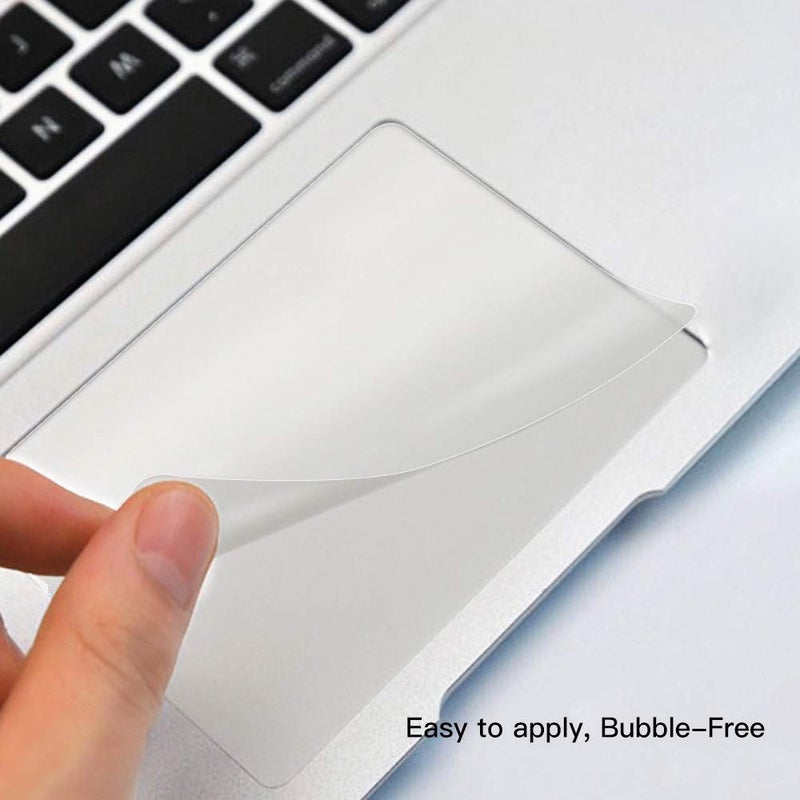 iKammo 2 Pack MacBook Air 13 A2337 M1 A2179 TrackPad Protector Cover Skin, Clear Anti-Scratch Touchpad Cover Film for 2018 2019 2020 2021 Apple MacBook Air 13 Inch A2337 M1 A1932 A2179 with Touch ID - Image 3